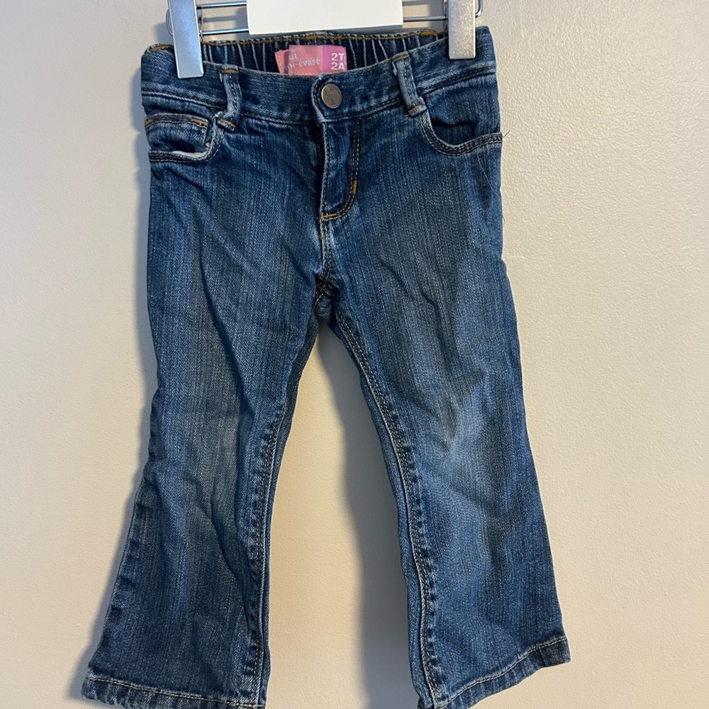 (3/$20) Old navy 2t medium wash Denim bootcut Jeans
